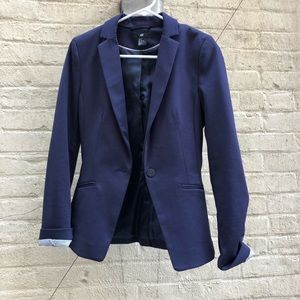 H&M Navy Blue Blazer 🌀 size 4